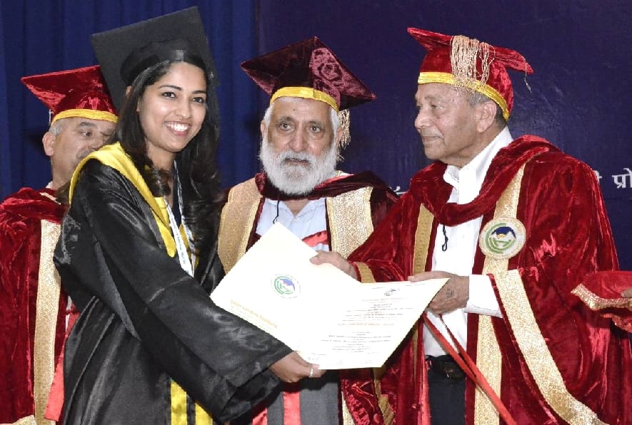 Central University Dharamshala 4th Convocation Ceremoney.