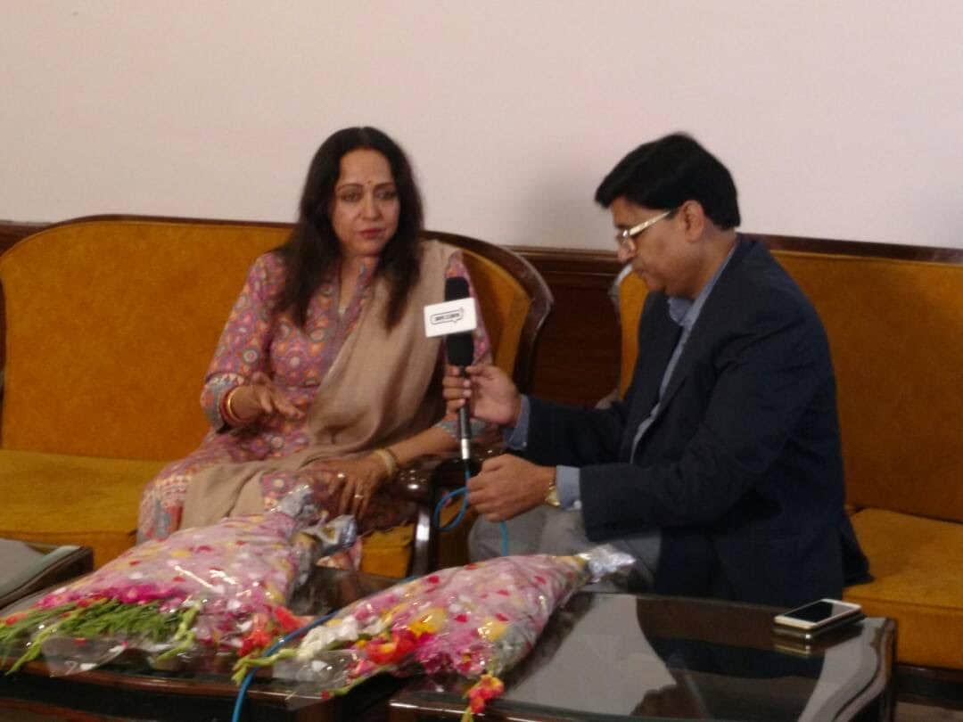   ganga and yamuna project is modi government priority sayas hema malini