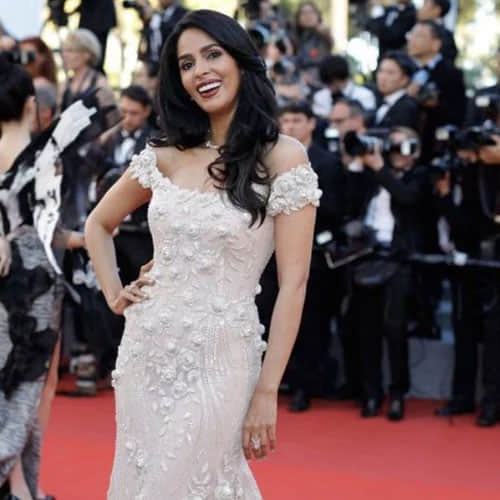 Cannes 2017: Mallika Sherawat shows her cleavage in 'mermaid' gown