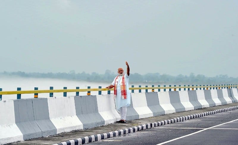 महासेतु पर मोदी
