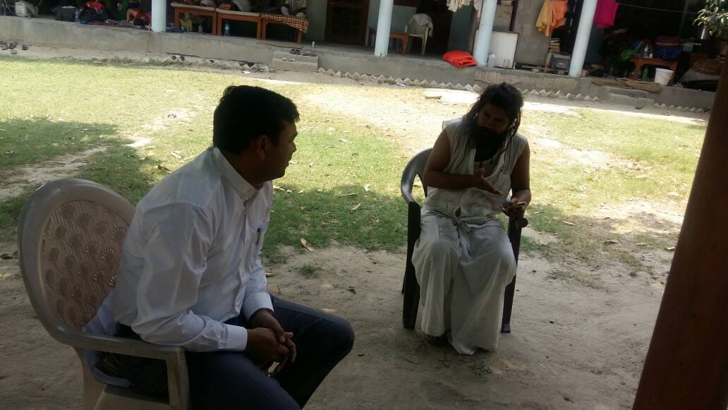  shivanand sarasvati decided to not drink water during protest
