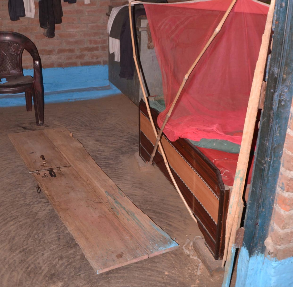 The havoc of the police started in the village