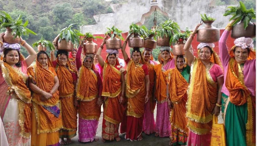 Bhagwat starts in Kapoori Maya temple