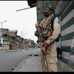 shutdown in several parts of Kashmir after hizbul commander sazbar bhat killed in encounter