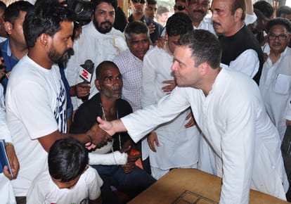 Saharanpur Violence: Rahul Gandhi's meeting with victims