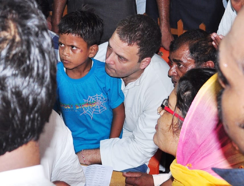 Saharanpur Violence: Rahul Gandhi's meeting with victims