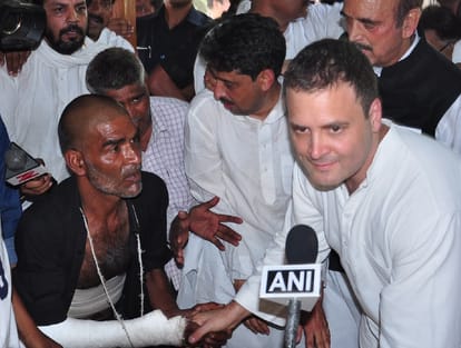 Saharanpur Violence: Rahul Gandhi's meeting with victims