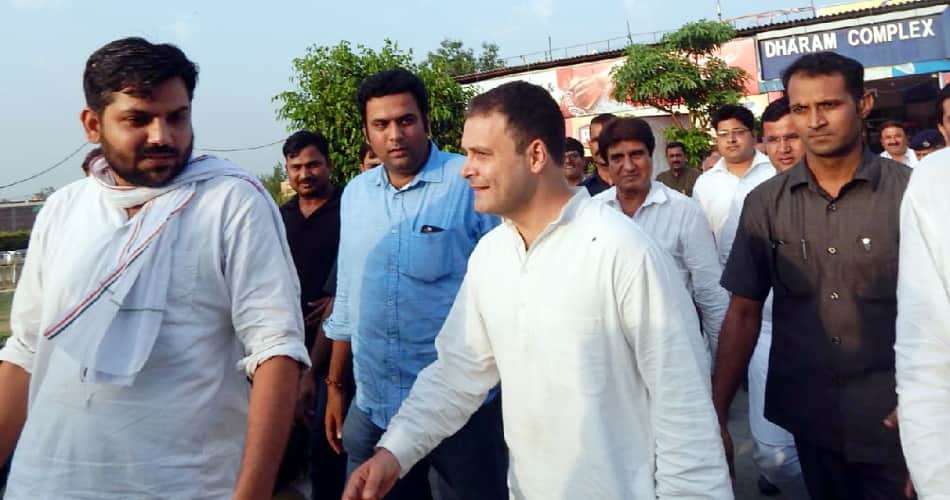 Rahul Gandhi attacks on BJP government