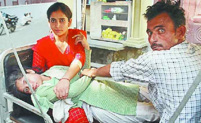 Girls were not able to speak in terror