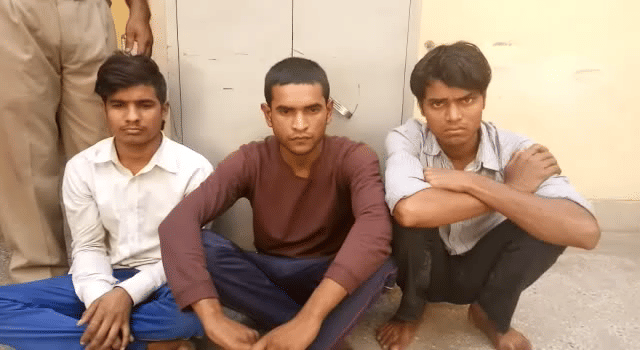 three arrested by bhiwadi police