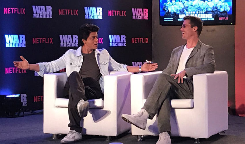 Bollywood Superstar Shah Rukh Khan & Hollywood Actor Brad Pitt May Come Together For A Film