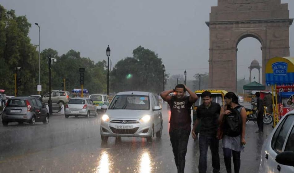 rains Thunderstorm Alert by weather department in delhi ncr with 13 other state