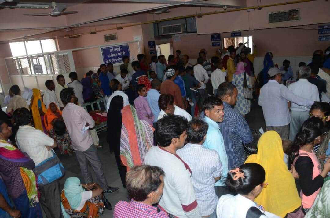 medical services disbalanced after doctors goes on strike in jaipur