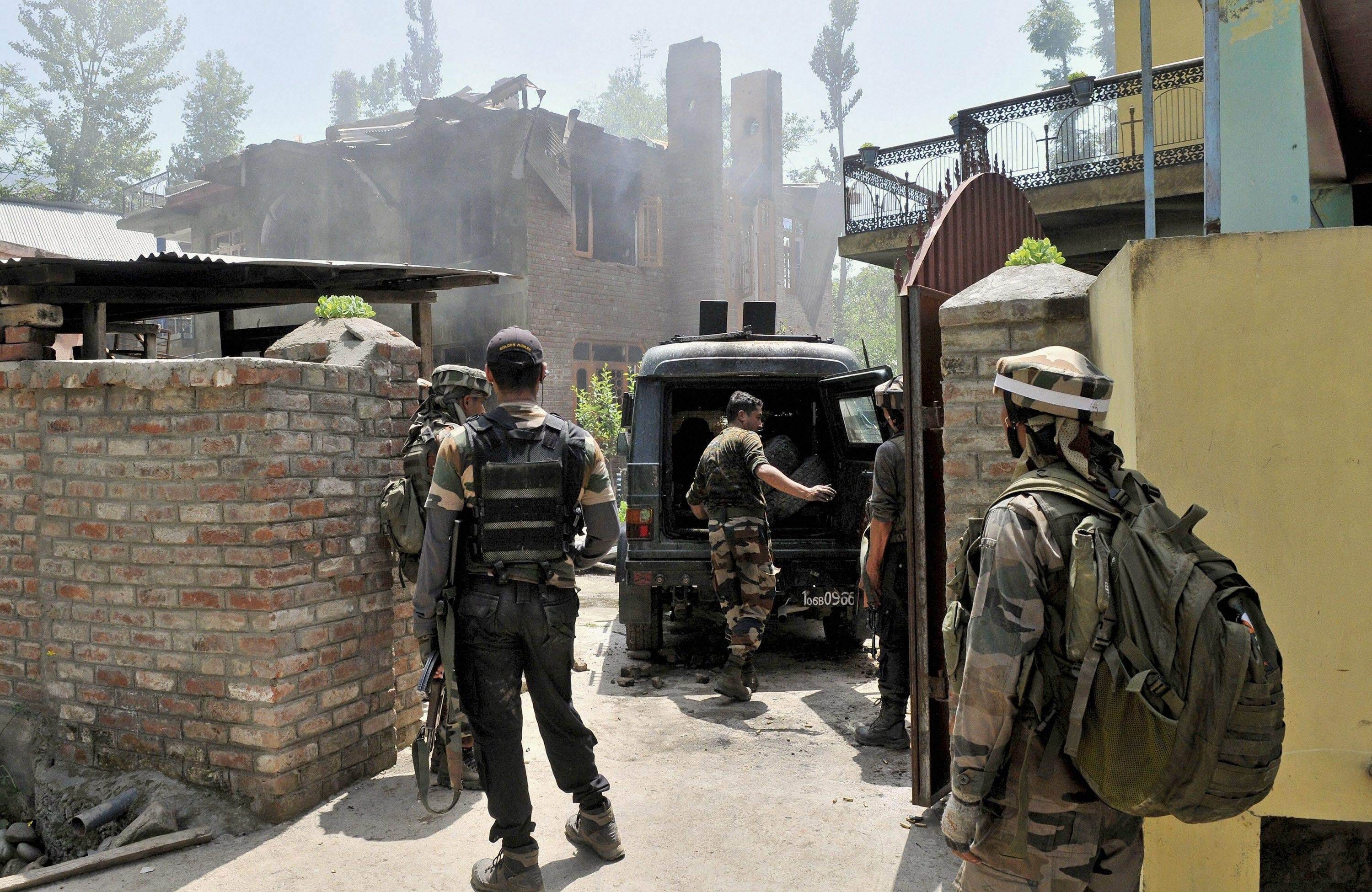 Hizbul commander Sabzar Bhat killed