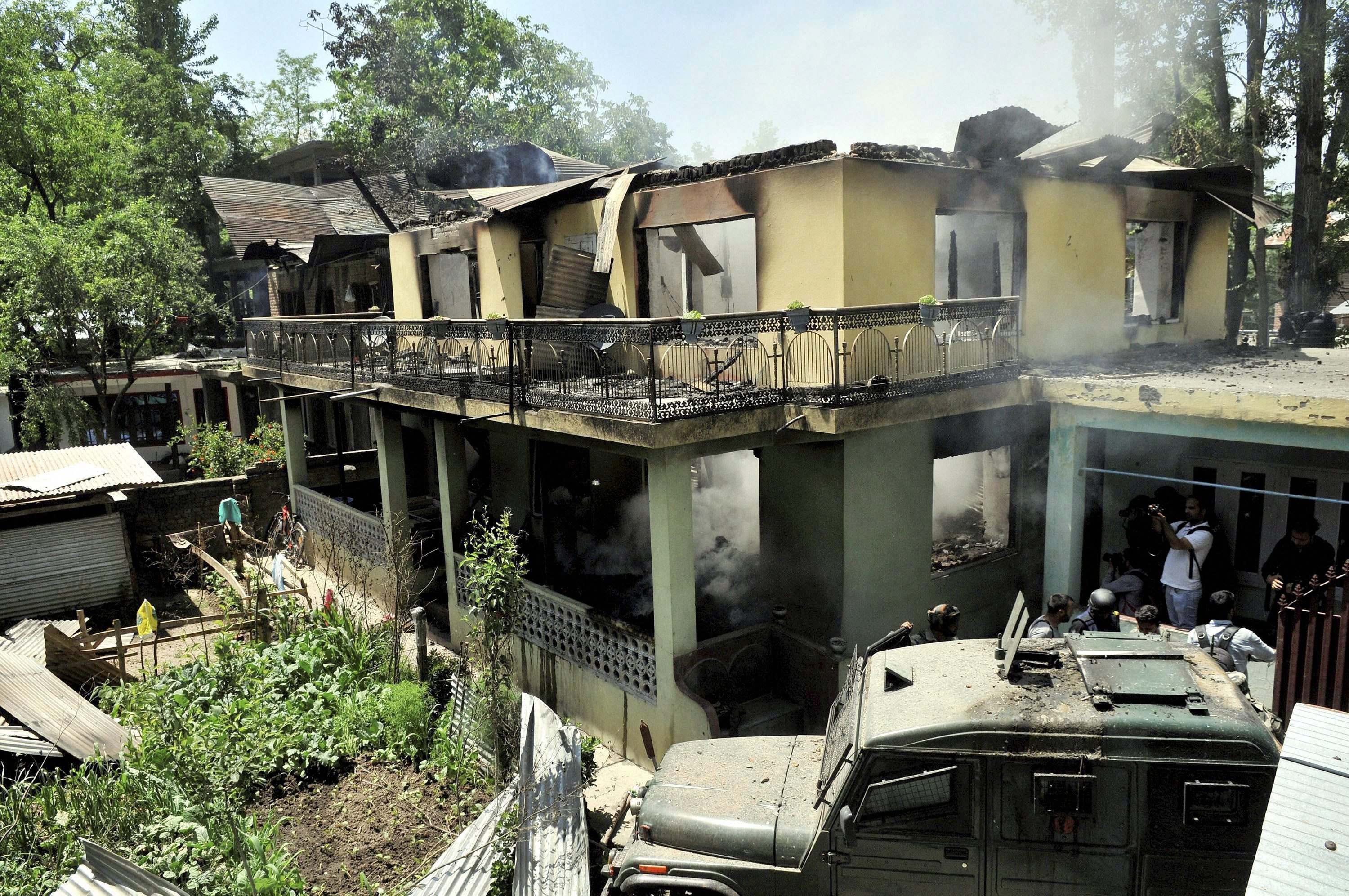 Hizbul commander Sabzar Bhat killed