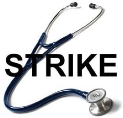 government and private doctor at strike in jaipur
