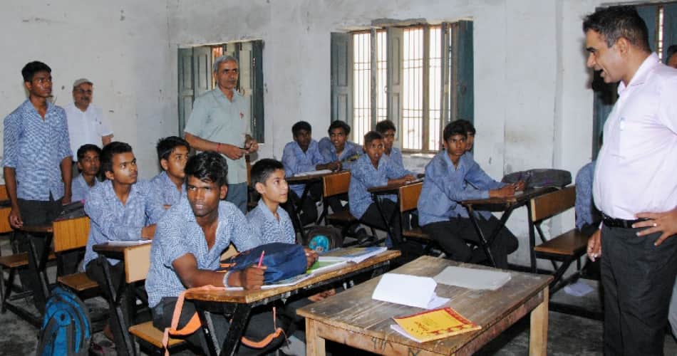haryana school teachers and students educational knowledge reality check