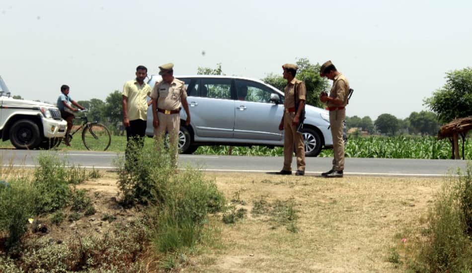 jewer gangrape loot case victim family meets uttar pradesh CM yogi adityanath