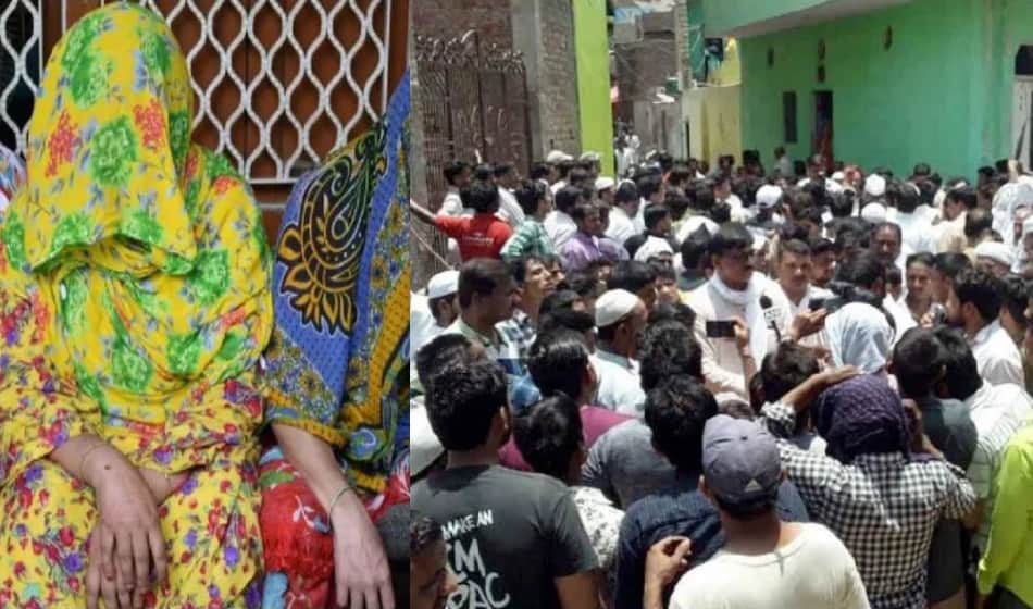 jewer gangrape loot case victim family meets uttar pradesh CM yogi adityanath
