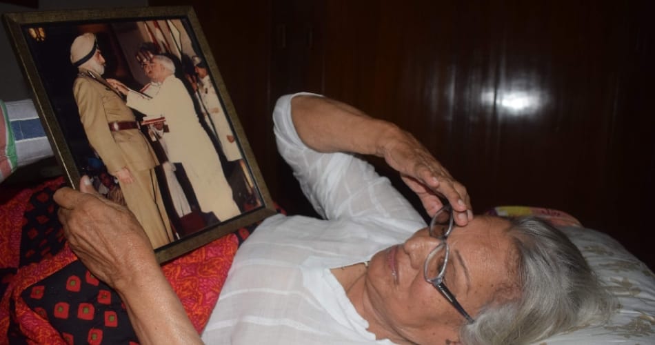 punjab formar dgp and supercop kps gill mother not able to join son funeral at delhi