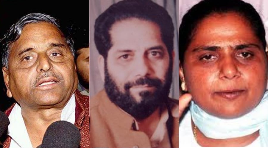 brahmdutt dwivedi saved life of mayawati in guest house case
