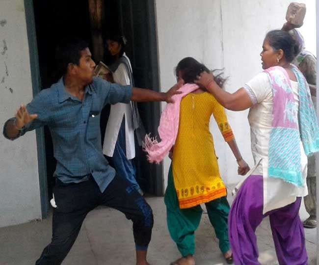 fail students beaten topper school girl at patiala