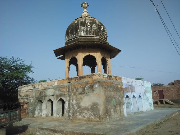 Shrikrishna had left the calf, named Bachgaon