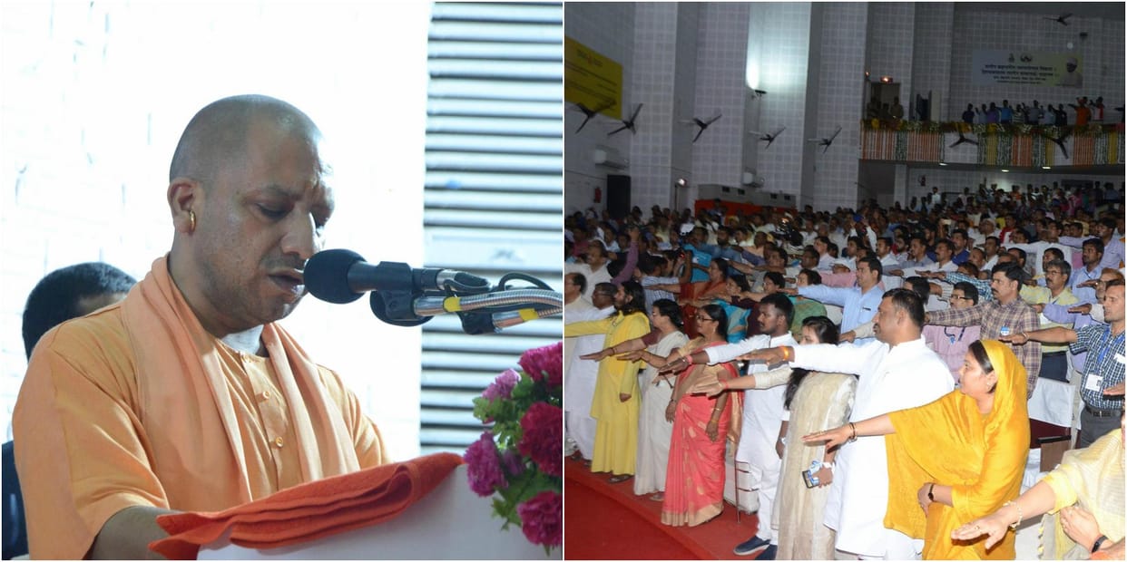 Yogi Adityanath on Nirmal Ganga - Cleanliness More Important Than Freedom 