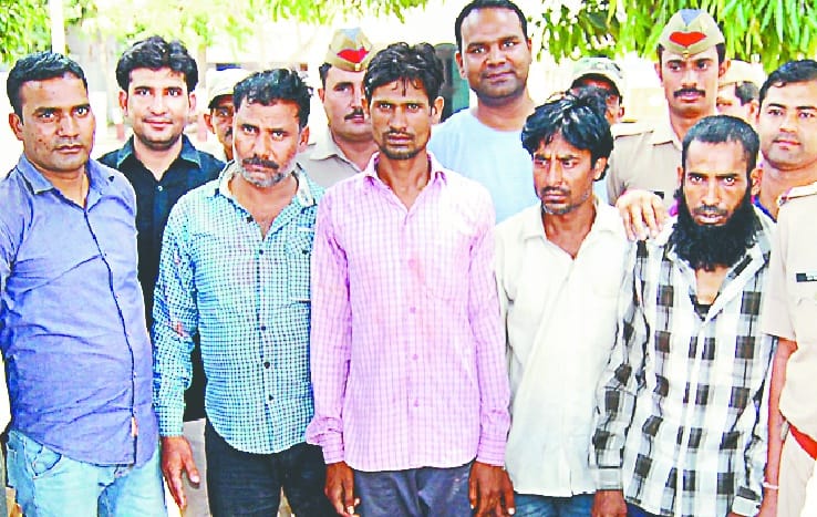 Four robbers arrested in encounter