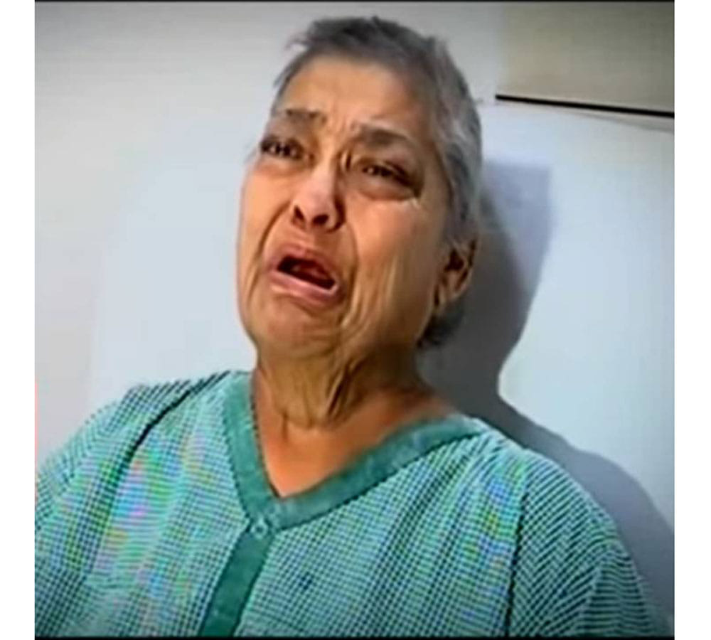 vetren pakeezah actress geeta kapoor son raja leaves her in hospital