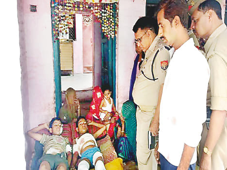 Bomb exploded, two teenagers injured