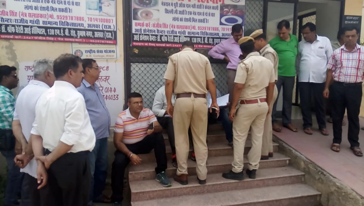 woman died after delivery in alwars private hospital-police registered case of negligence 