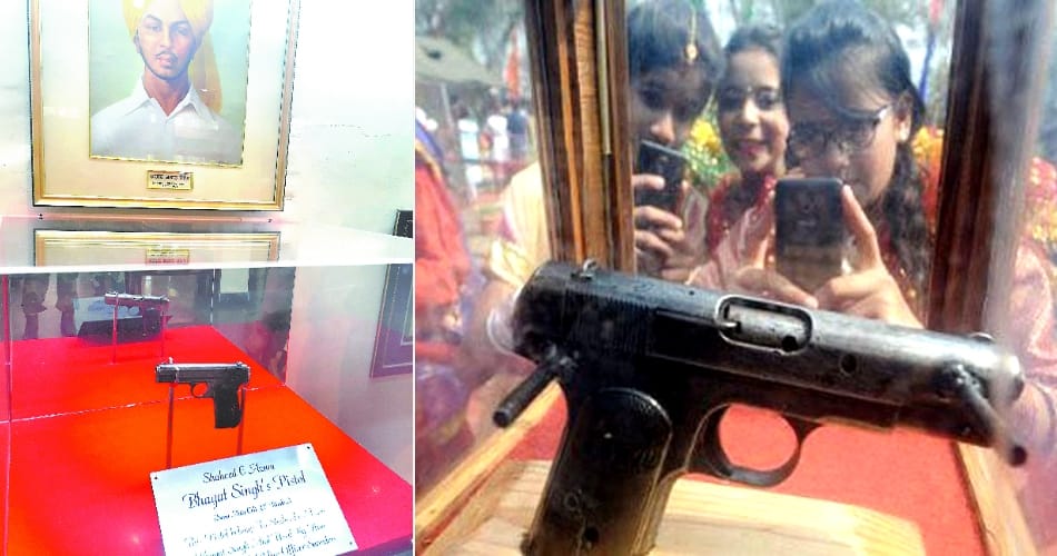 Bhagat Singh pistol kept in BSF museum