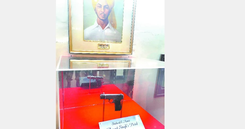 Bhagat Singh pistol kept in BSF museum