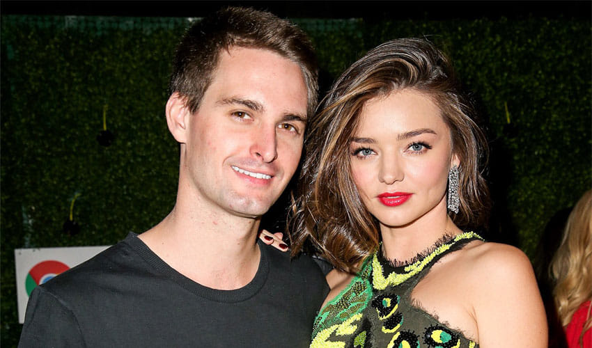Miranda Kerr Marries Snapchat CEO Evan Spiegel In A Private Ceremony