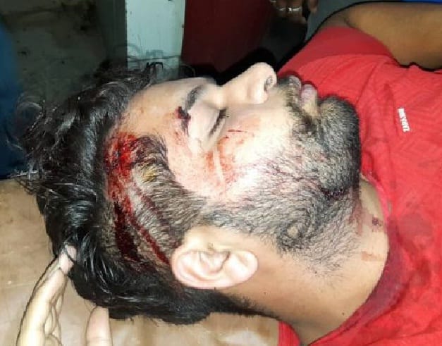 The attack on the businessman and his son