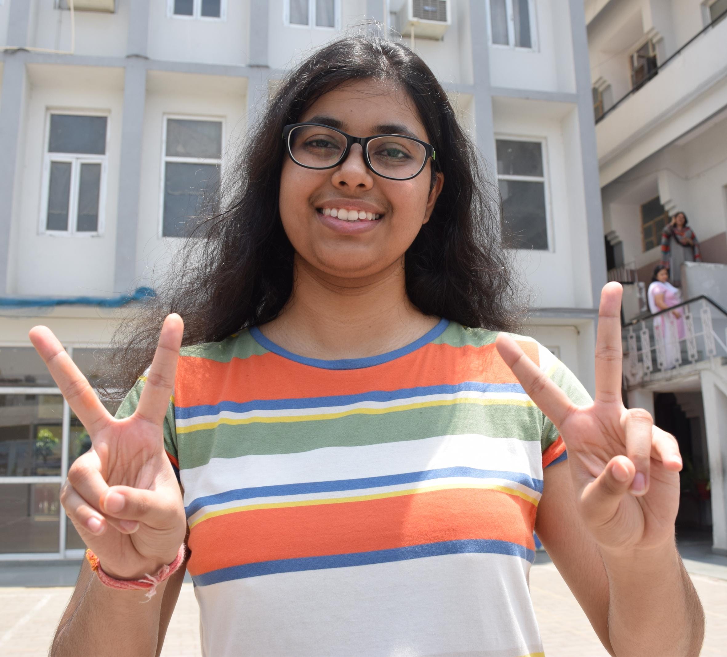 CBSE toppers of Lucknow.