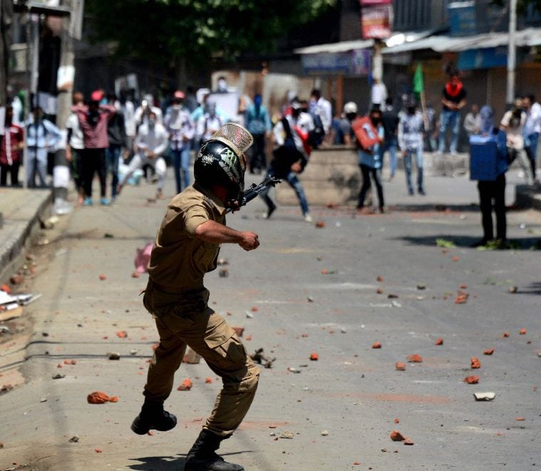kashmir unrest after terrorist of hizbul killed