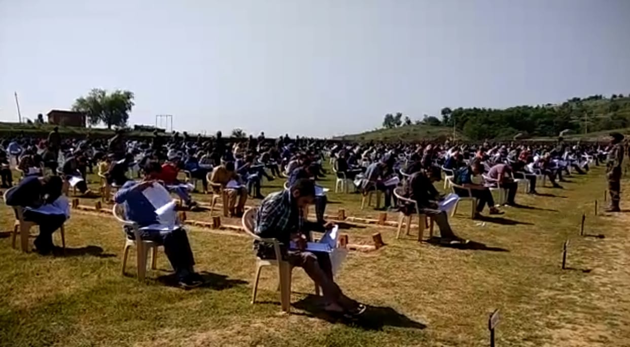 many participated in army recruitments in 