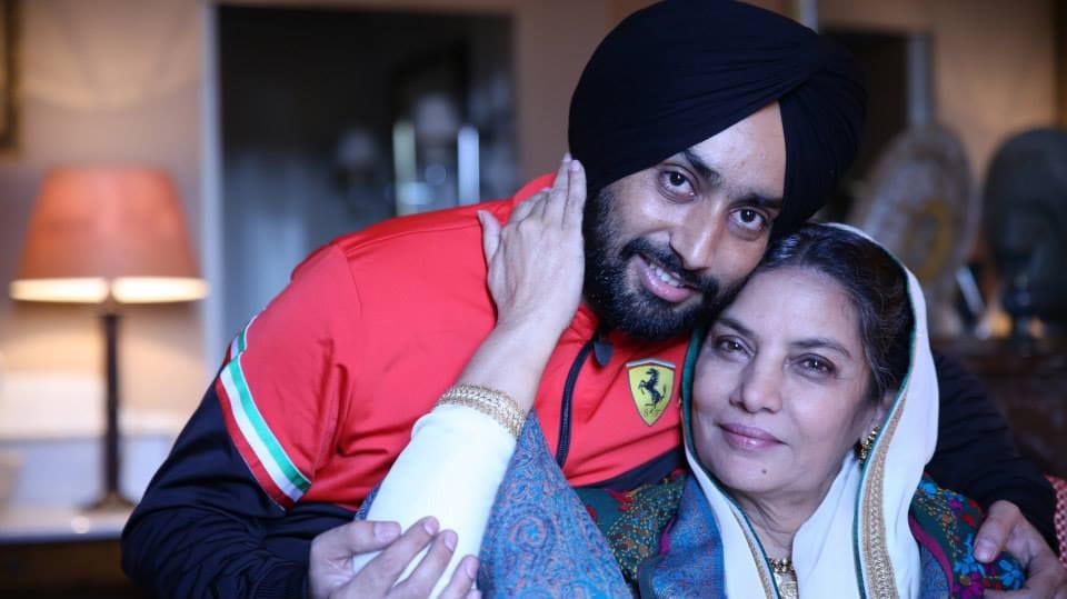 shabana azmi, as mother of the last king duleep singh of punjab in the black pince