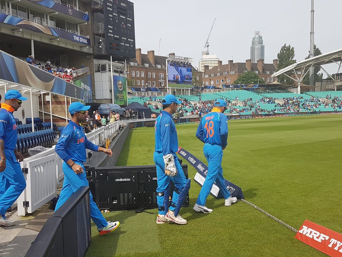 Champions trophy 2017: Warm up Match India Vs Bangladesh oval 