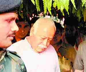 Mohan Bhagwat leaves for Delhi
