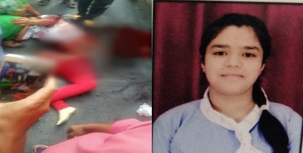 viral video: meerut accident, student said, please save me, I do not want to die