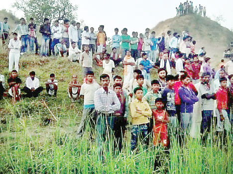 The boy disappeared from the house along the river bank