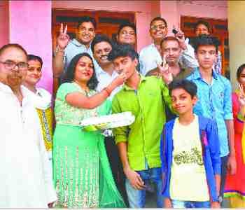 ojas topper in High School and Abhishek  in Inter
