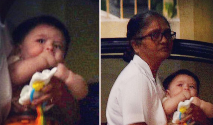 Kareena Kapoor And Saif Ali Khan Son Taimur New Photo Gone Viral