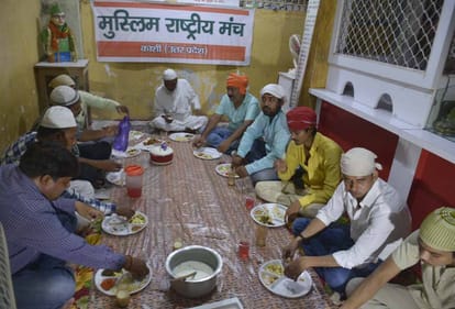 ramadan first day of fasting break with cow milk