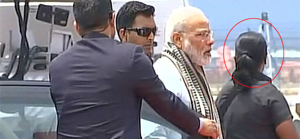 first time a woman spg deployed in prime minister security 