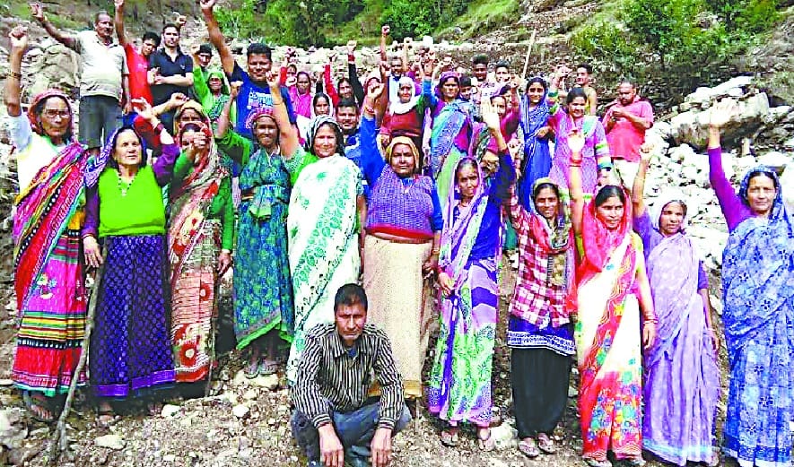  The people with disaster relief