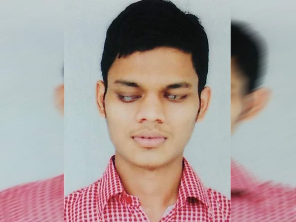 blind student tops in cbse 12th exam 